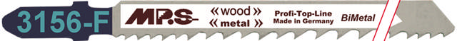 Stiksavklinge 3156-F, 5 stk. 130 mm BiM 6-12 tpi
