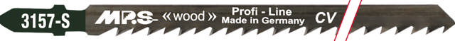 Stikksagblad 3157S 5 stk, 250 mm CrV 6tpi