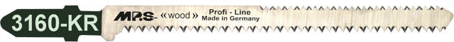 Sticksågsblad 3160KR 5st., 100 mm CrV 17;19tpi