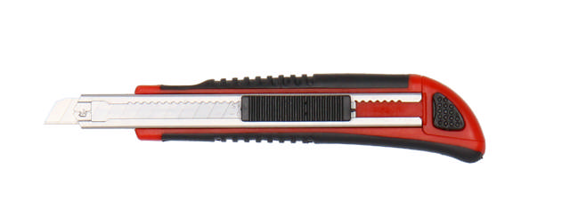 Brækafkniv 9 mm m/autolås