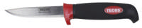 Kniv kulstål 1stk Rød