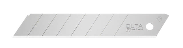 LB10B Avbrytningsknivblader 18mm