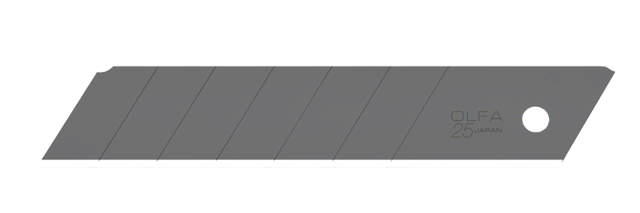 HBB5B Avbrytningsknivblader 25mm