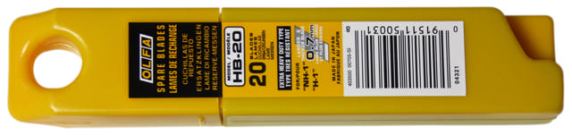 HB-20 Brytblad 25 mm 20-pack