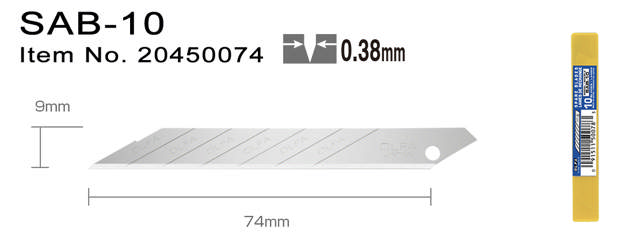 SAB10 Knivblad 30° f/ SAC1