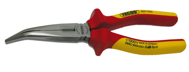 Spidstang bøjet VDE 200 mm