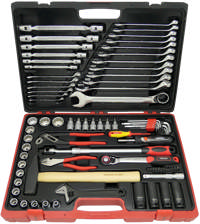 Multifunktionssæt med toppe 81 dele