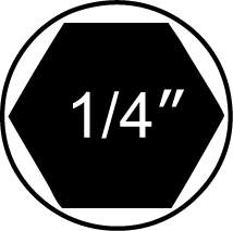 Torx Bits  TX7 × 25 mm  3 stk.